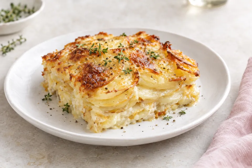 Classic Rich and Silky Potato Gratin