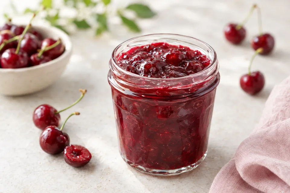 Perfect Sour Cherry Jam