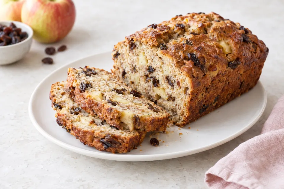 Apple Rum Raisin Bread