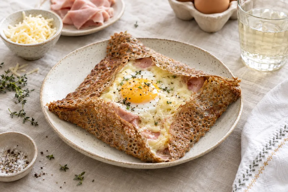 Savory Buckwheat Crepes