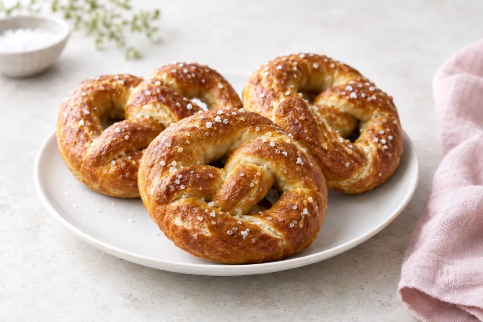 Gluten-Free Soft Pretzels