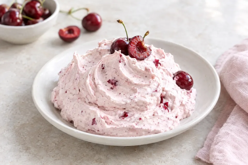 Cherry Pit Whipped Cream