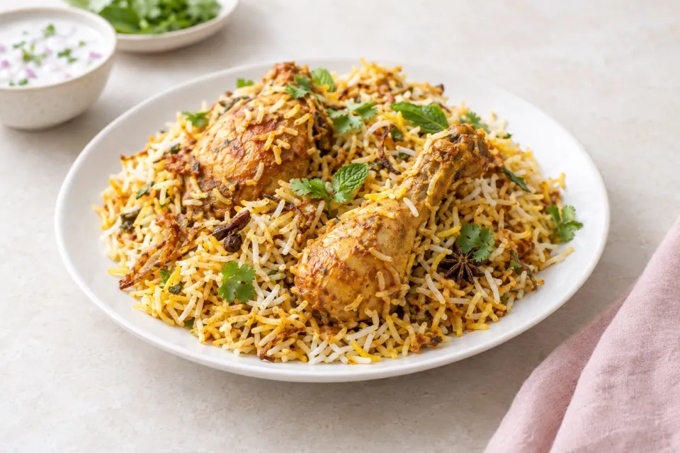 Indian Chicken Biryani