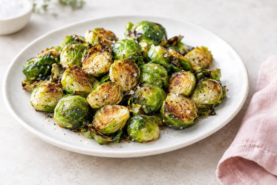 Easy Roasted Brussels Sprouts