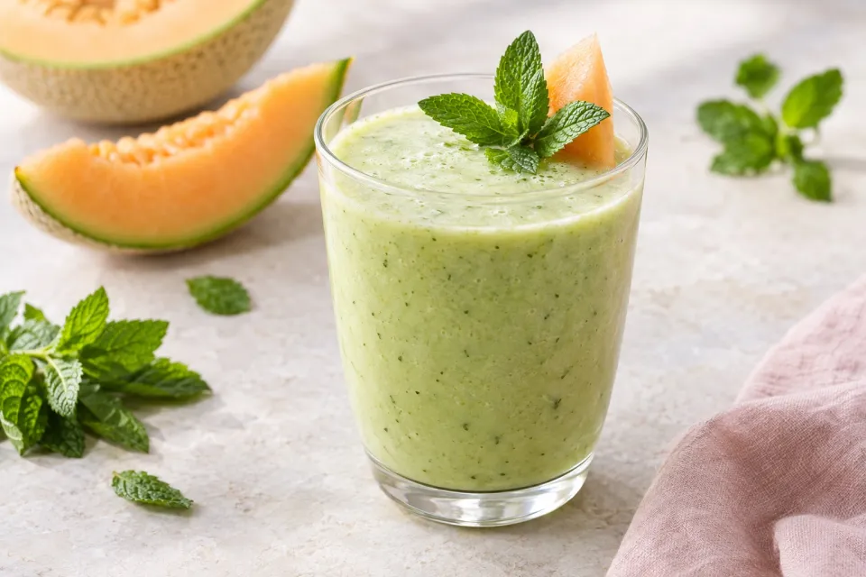 Melon-Mint Smoothie