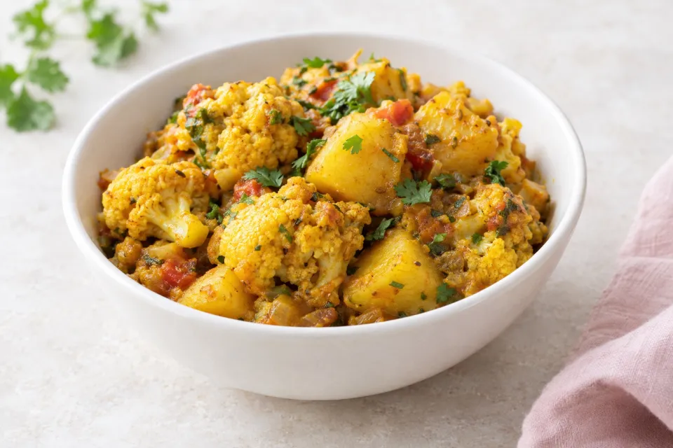 Cauliflower-Potato Curry