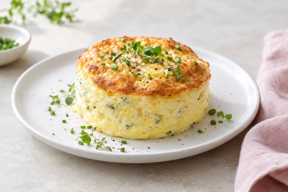 Sous Vide Egg Souffle