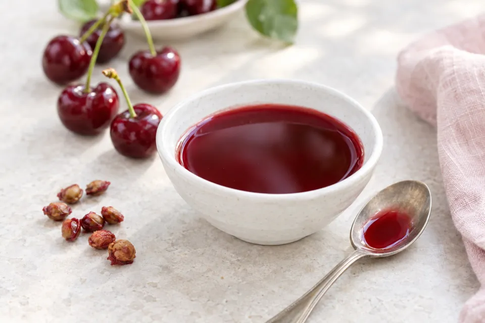 Cherry Pit Syrup