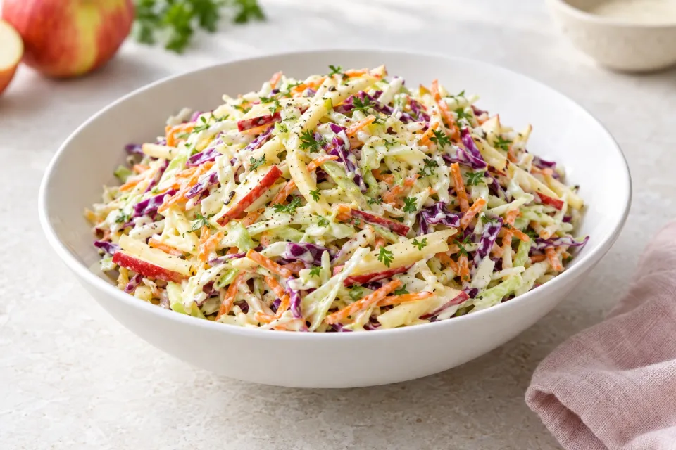 Tangy Apple Coleslaw