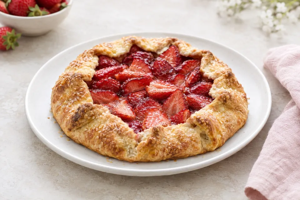 Strawberry Galette