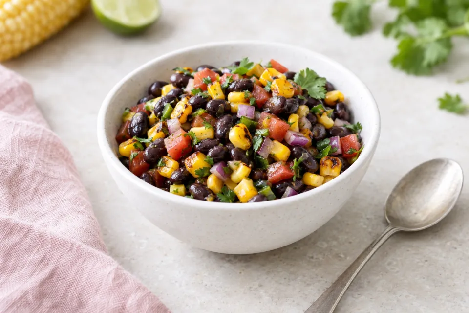 Black Bean and Roasted Corn Salsa