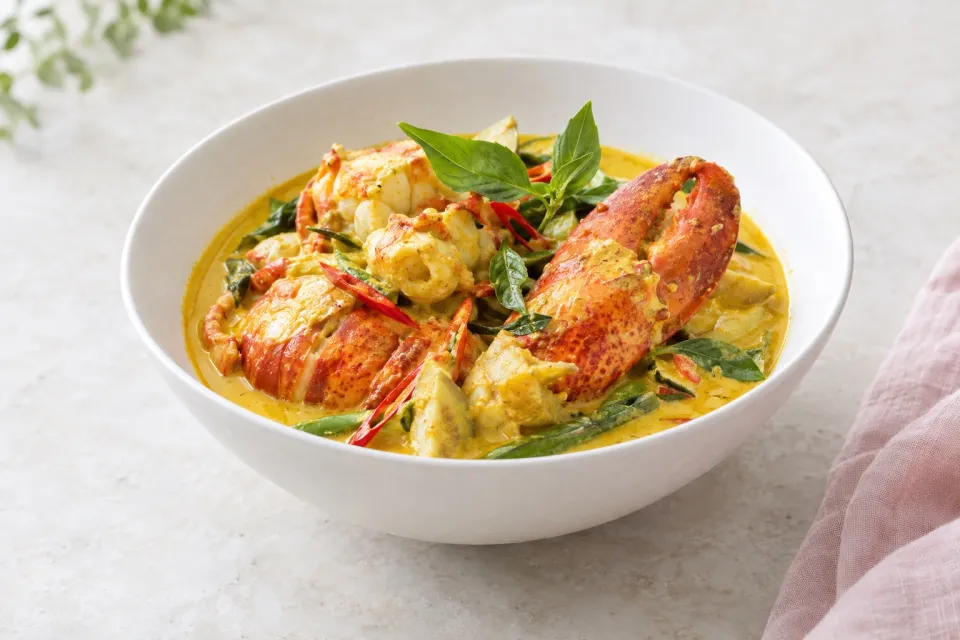 Thai Curries, Part One: Lobster in Yellow Curry Sauce