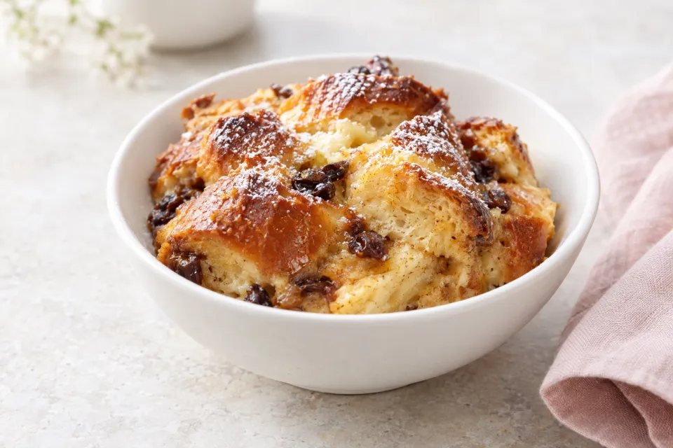 Classic Challah Bread Pudding