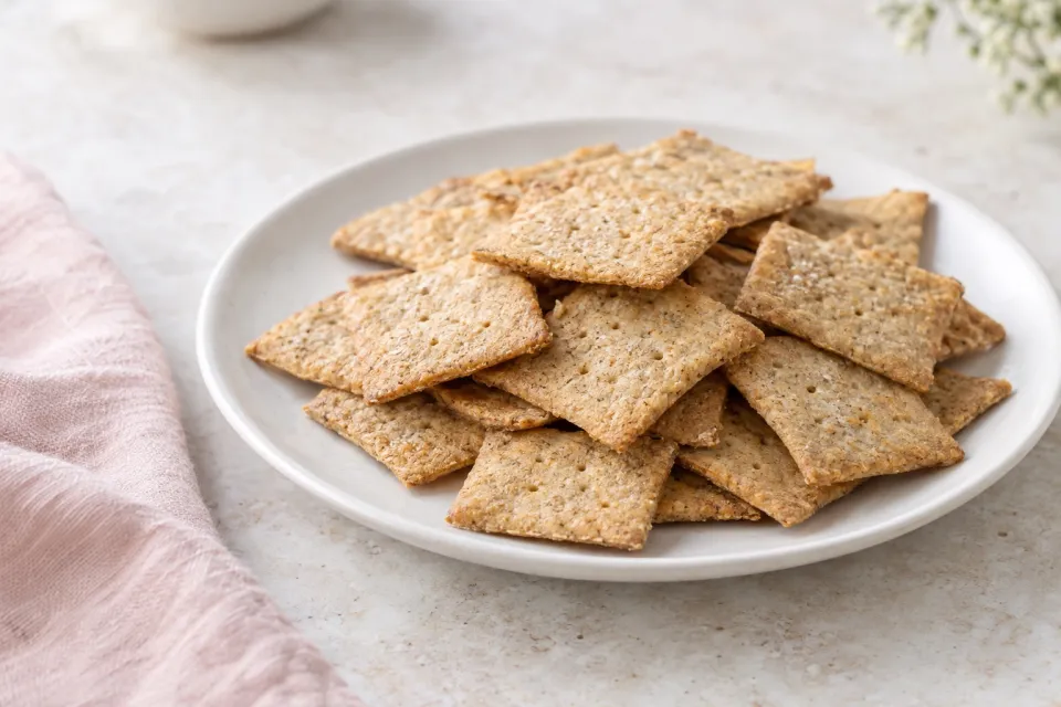 Homemade Wheat Thins
