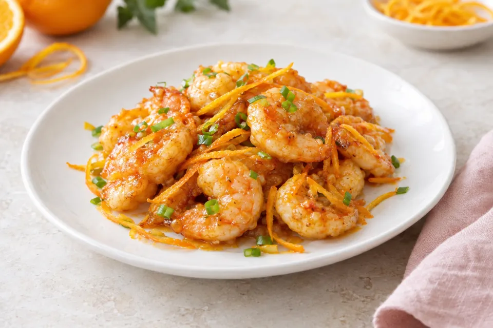 Orange Peel Shrimp