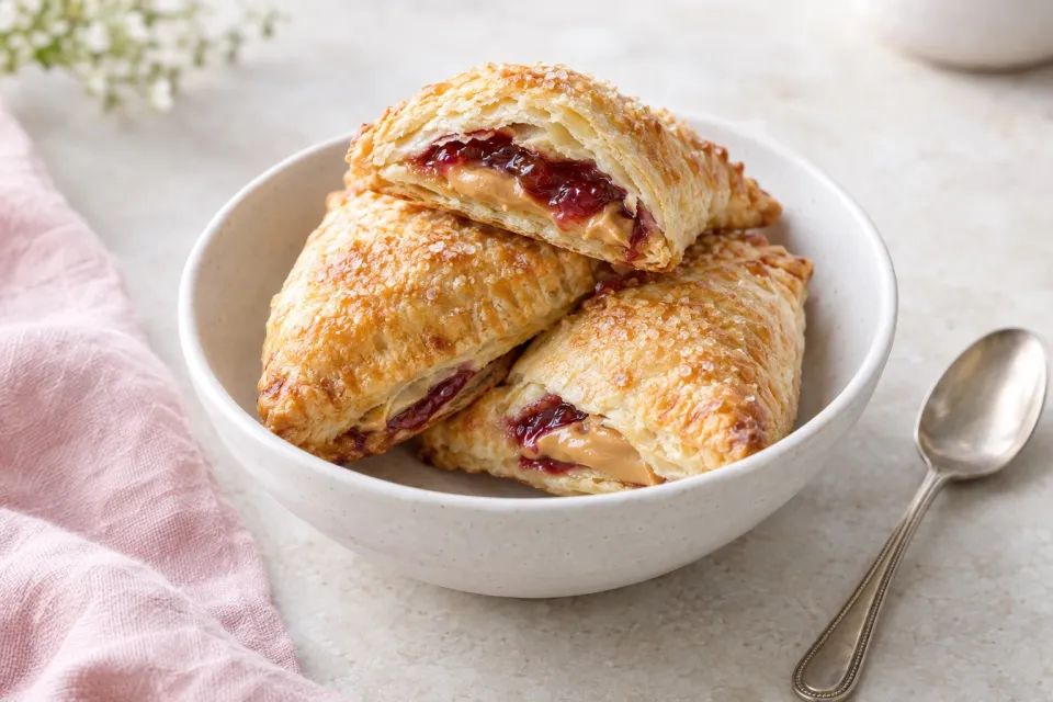 Peanut Butter and Jam Turnovers