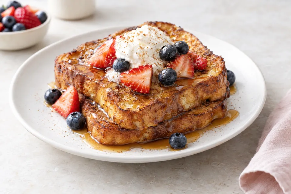 Bourbon Vanilla French Toast