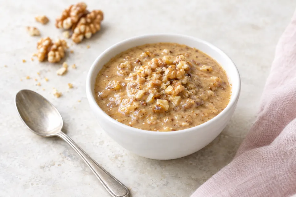 Homemade Wet Walnut Sauce for Ice Cream