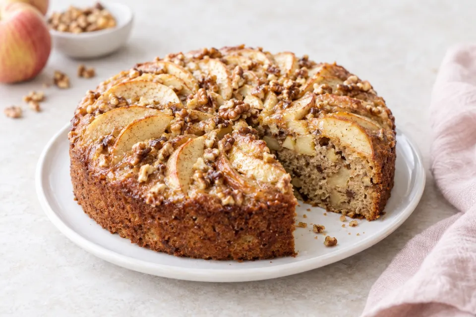 Apple Nut Cake
