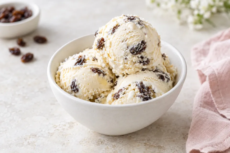 Rum Raisin Ice Cream