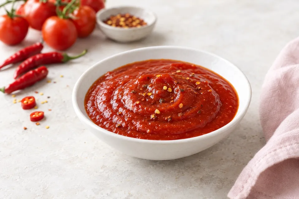 Homemade Spicy Ketchup