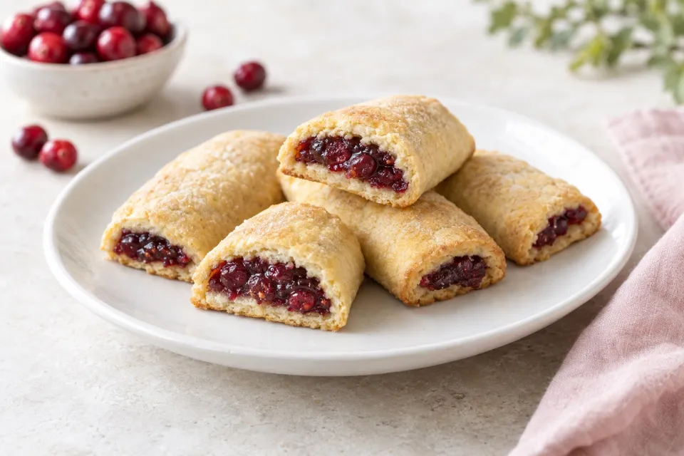 Homemade Cranberry Newtons
