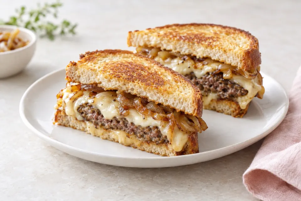 Pork Patty Melts
