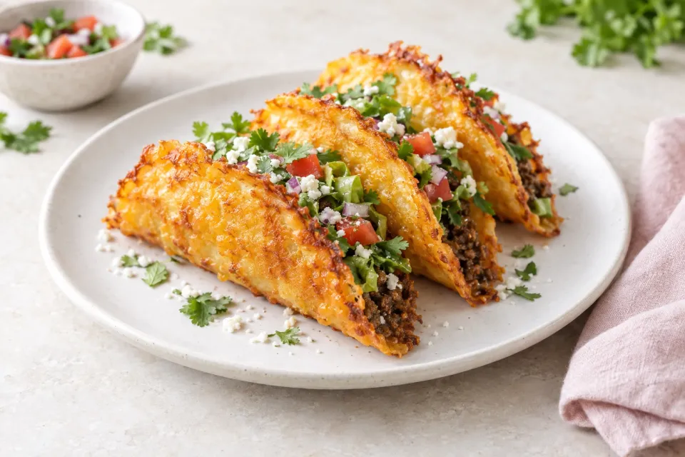 Crispy Cheese Tacos