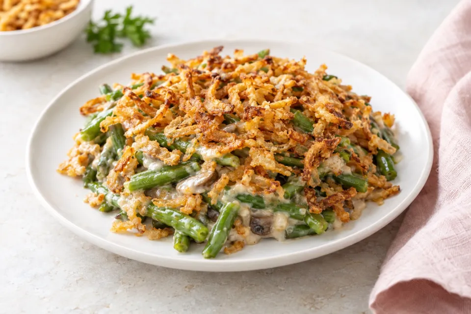 The Ultimate Homemade Green Bean Casserole