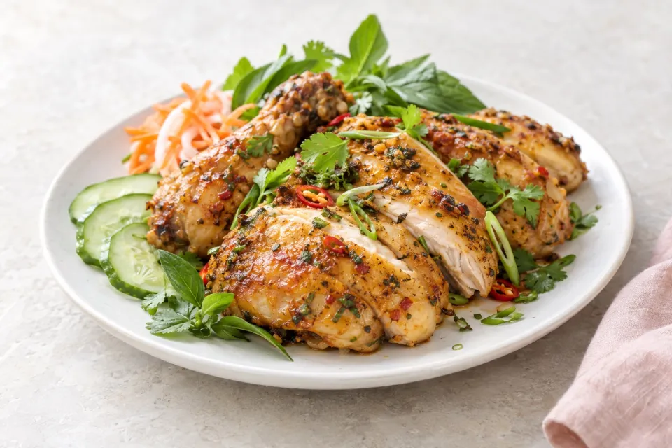 Vietnamese-Style Baked Chicken