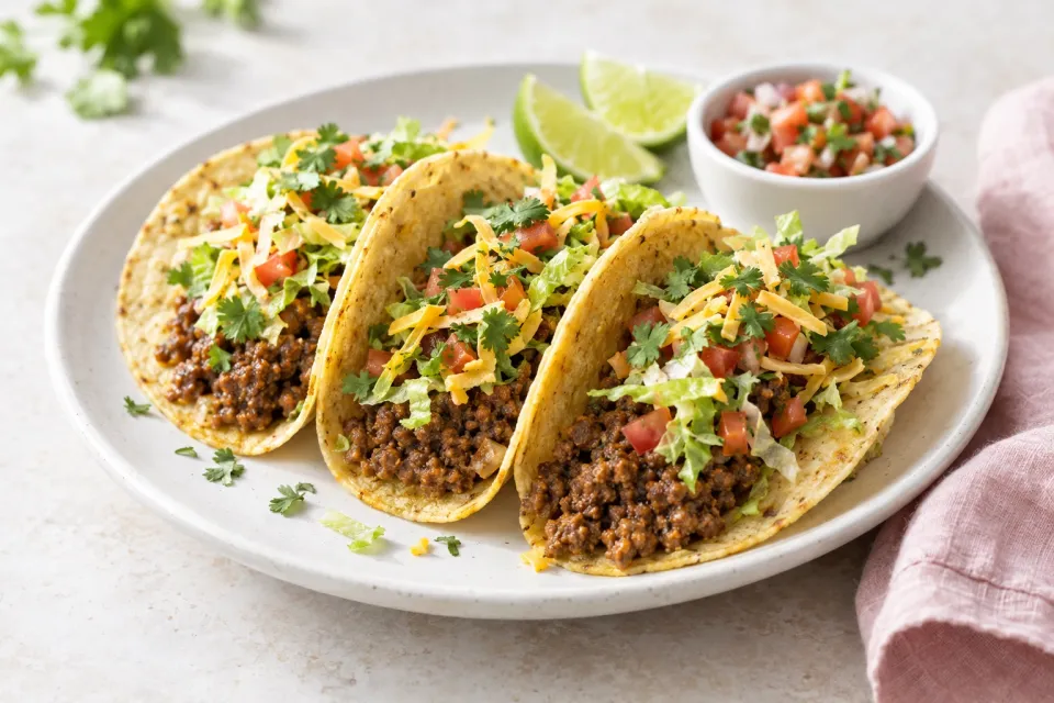 Ground Beef Tacos