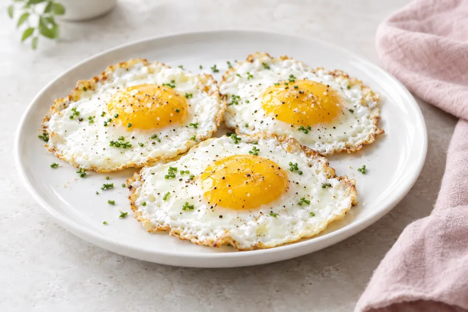 Sunny-Side Up Fried Eggs