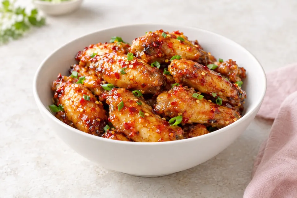 Sweet Chili Chicken Wings