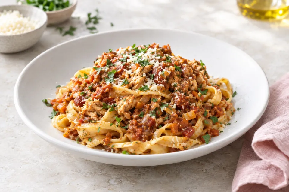 Chicken Bolognese