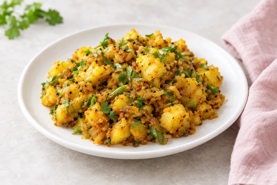 Spiced Potato Bhaaji