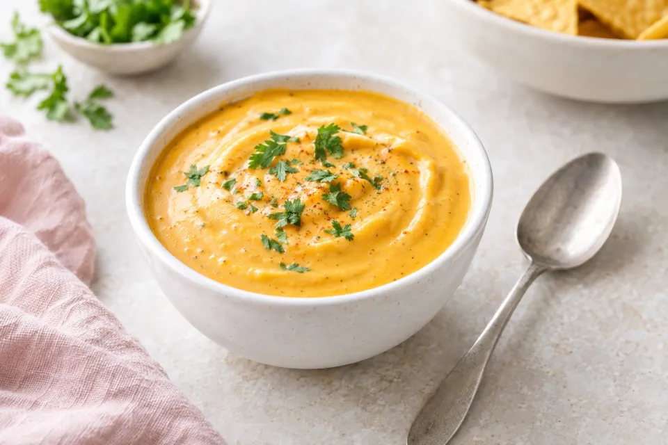 The Best Vegan Nacho Cheese Sauce
