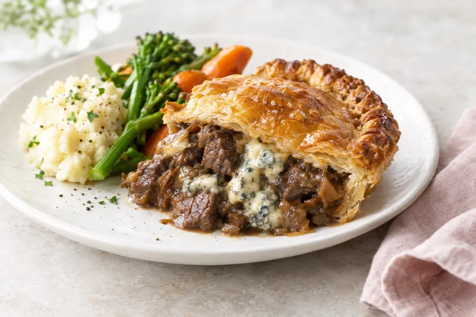 Steak & Stilton Pie