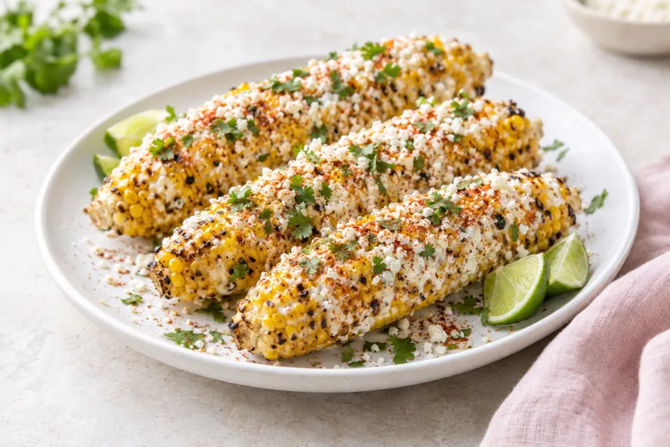 Grilled Mexican Street Corn