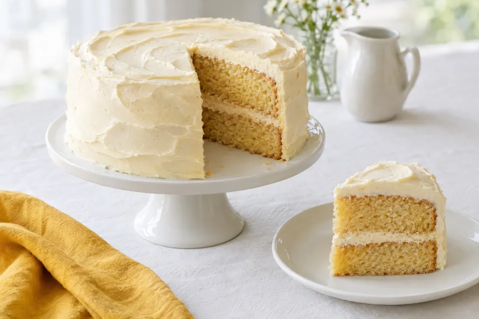 Classic Vanilla Butter Cake
