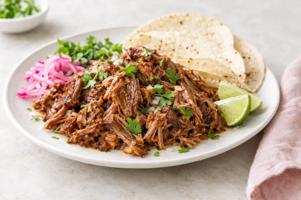 Slow Cooker Sweet Pork Barbacoa