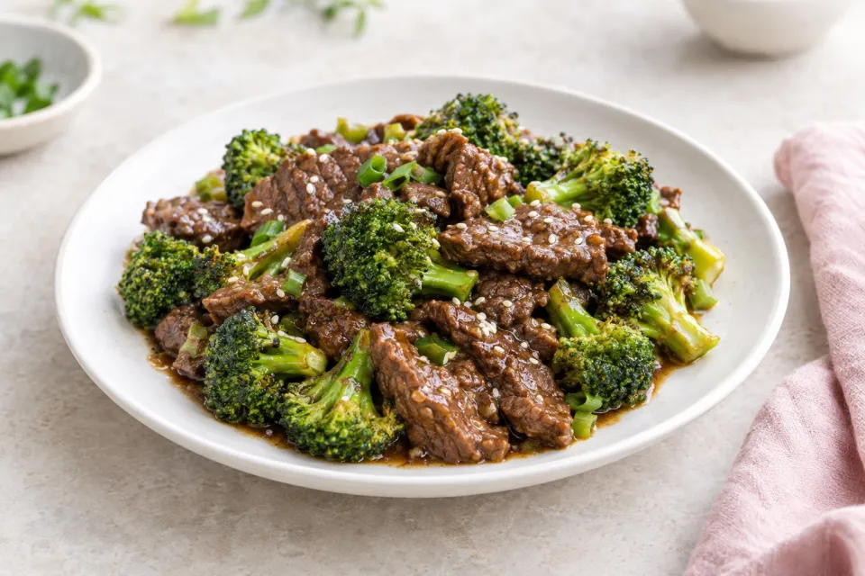 Slow Cooker Beef and Broccoli