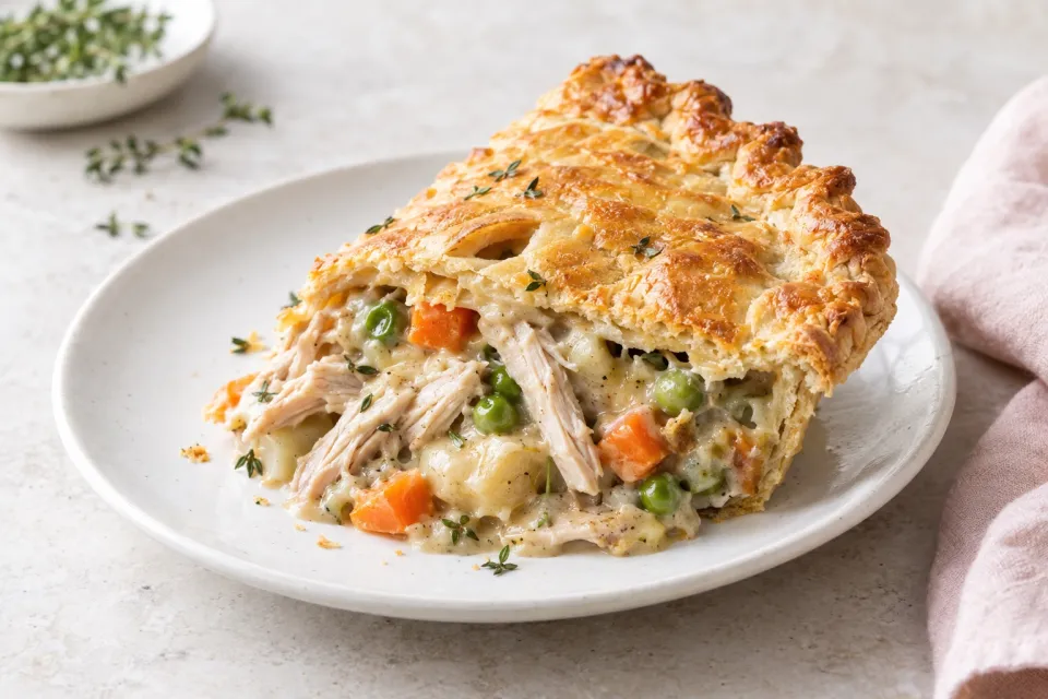 Leftover Turkey Pot Pie