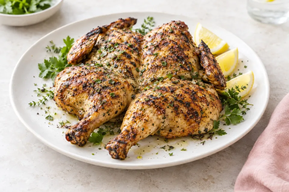 Grilled Butterflied Chicken