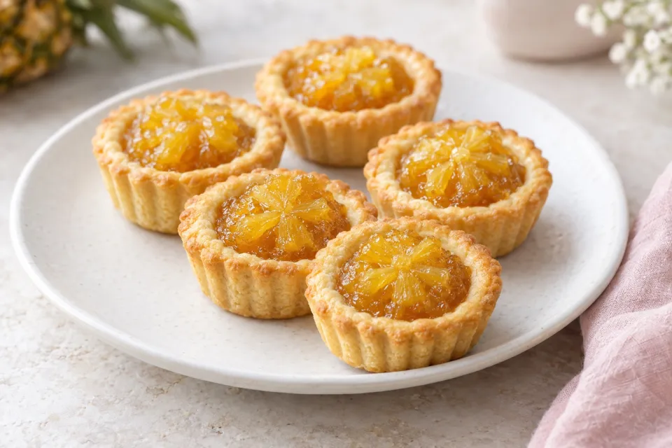 Pineapple Jammy Tarts