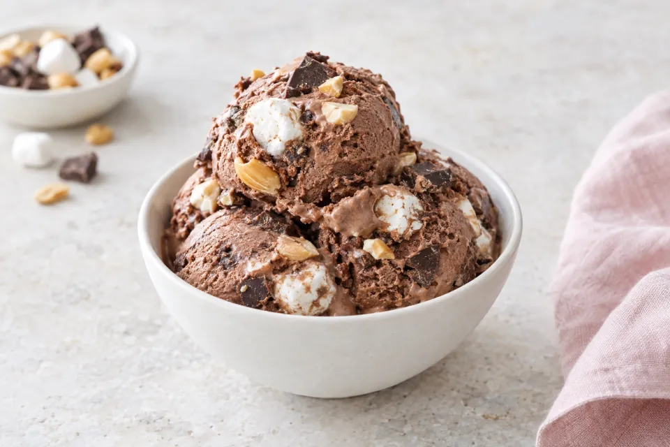 Rocky Road Ice Cream