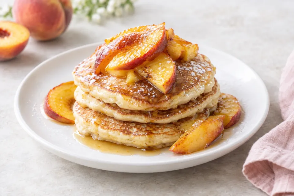 Peach Pancakes