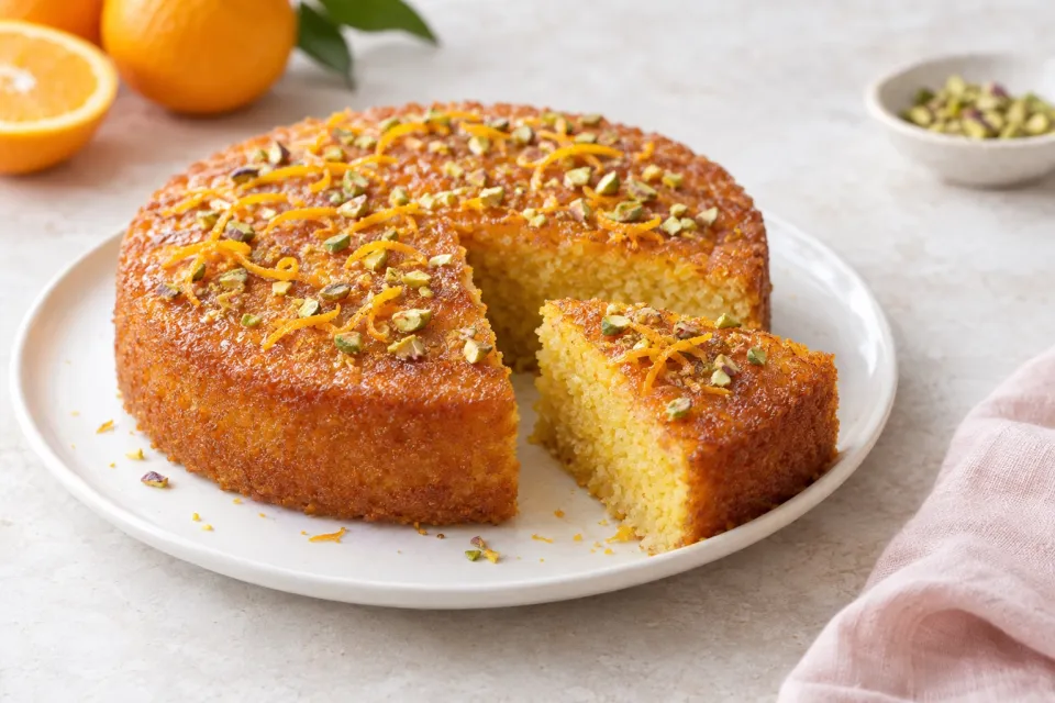 Orange Semolina Cake