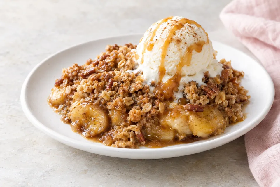 Bourbon Street Banana Crisp