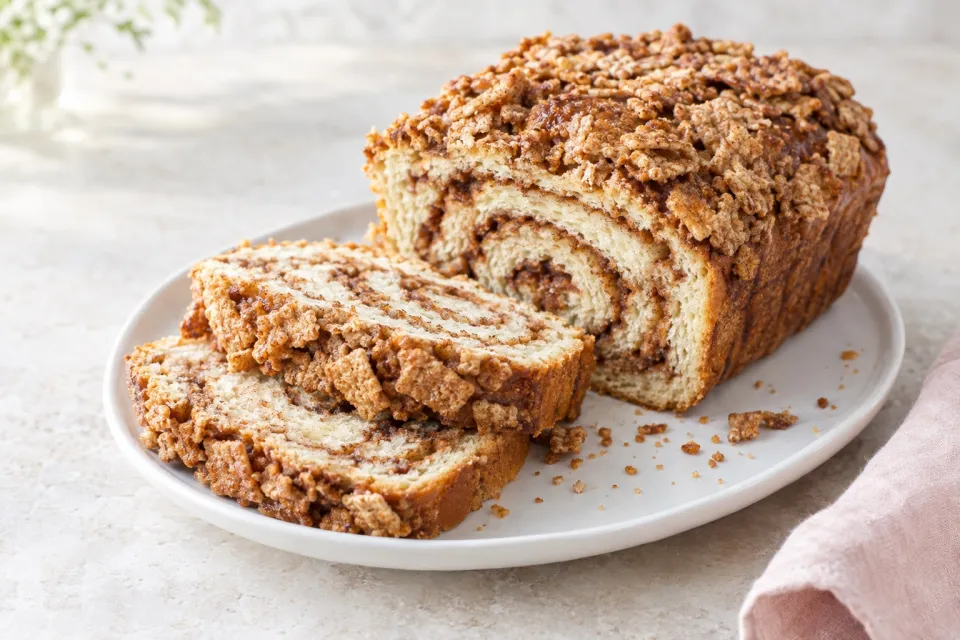 Cinnnamon Cereal Swirl Bread