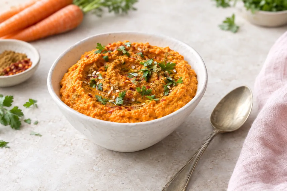 Moroccan-Style Spicy Carrot Dip
